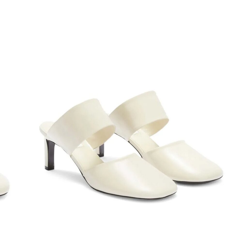 Jil Sander Cream Mules
